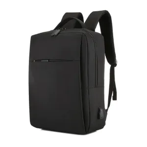 15.6 Laptop Backpack with Usb Charging - Waterproof Oxford Cloth Large Capacity