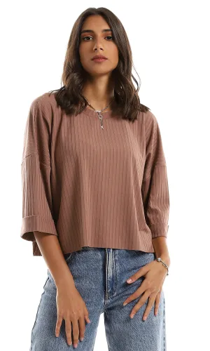 97587 Ribbed Style Loose Round Coffee Top