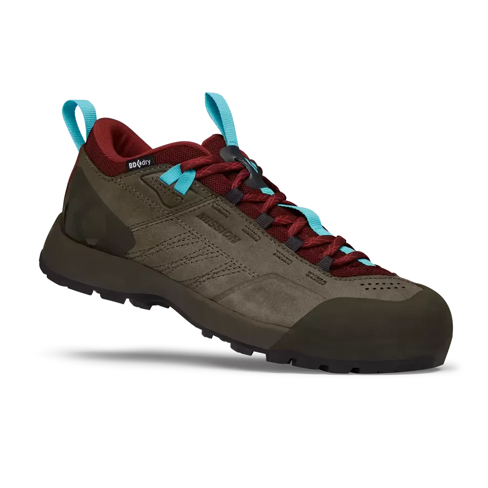Black Diamond Mission Leather Low WP Approach Shoes