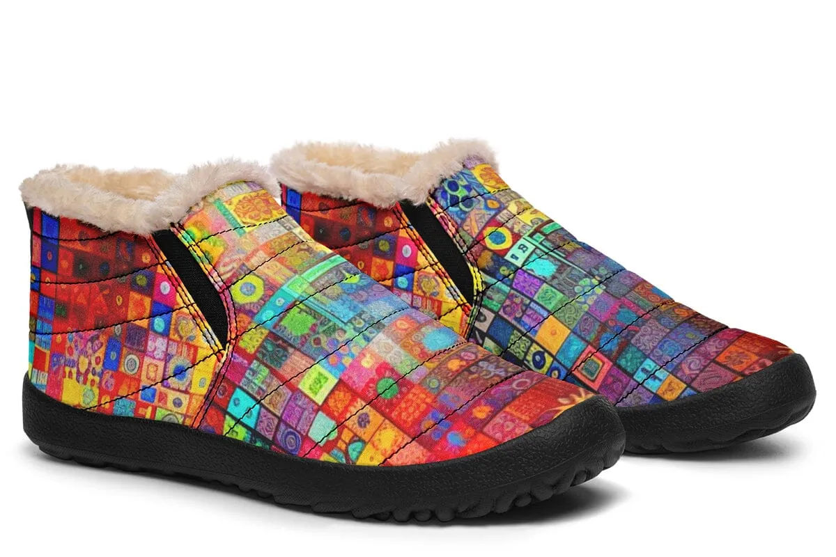 Blotter Fuzz Winter Slippers