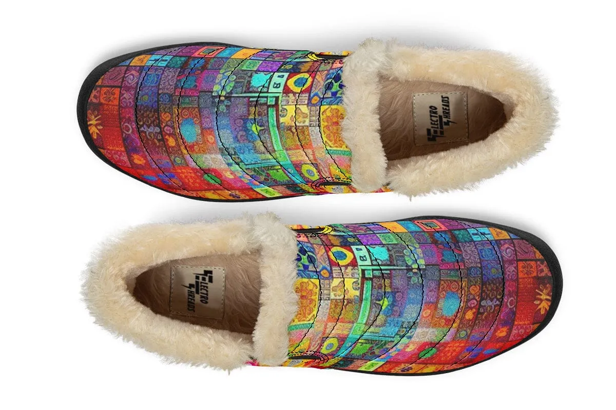 Blotter Fuzz Winter Slippers
