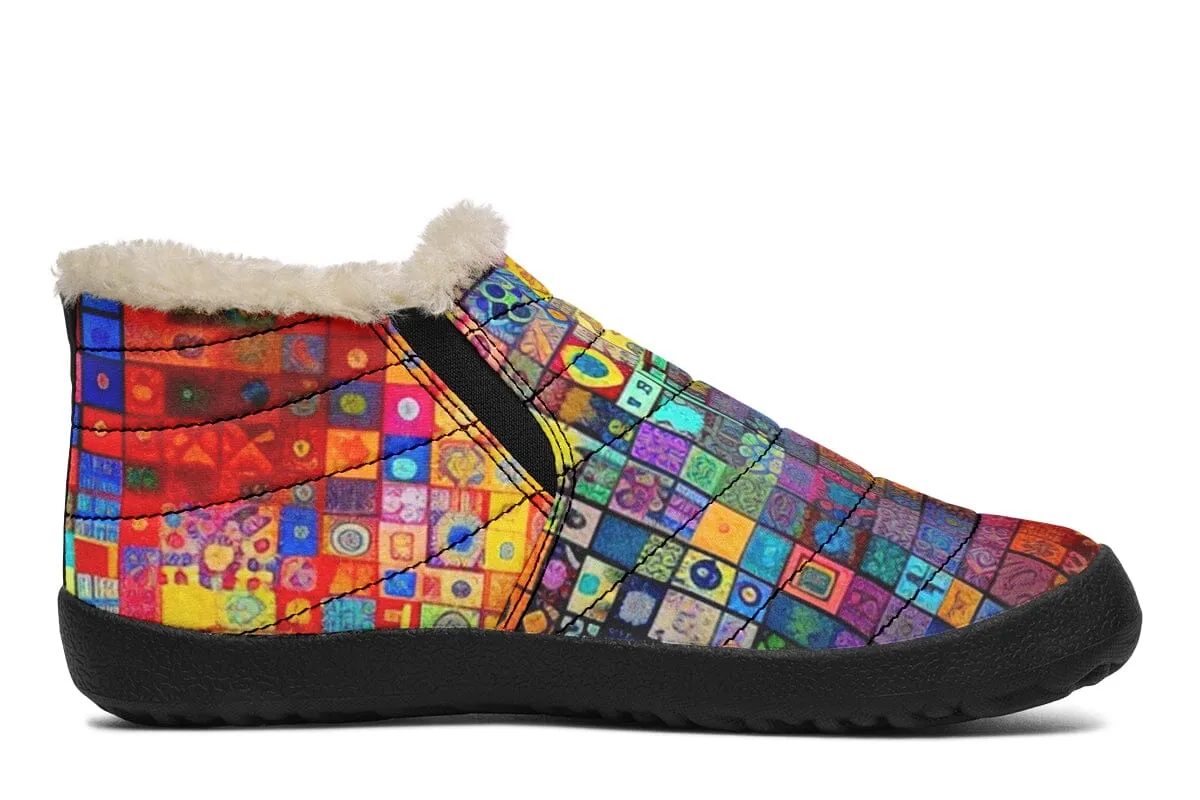 Blotter Fuzz Winter Slippers