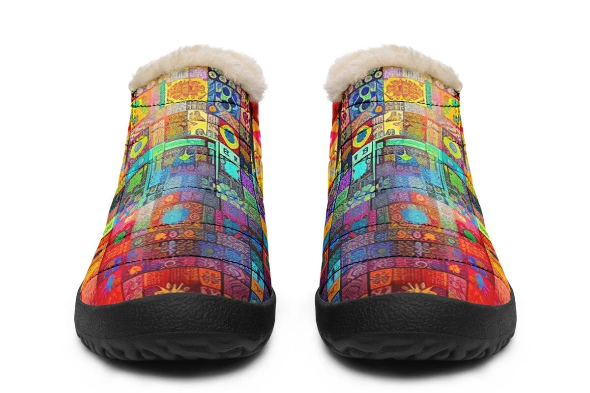 Blotter Fuzz Winter Slippers