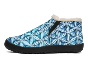 Flower Life Igloo Blue Winter Slippers