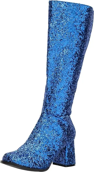 Gogo-G Glitter Gogo Knee Boots