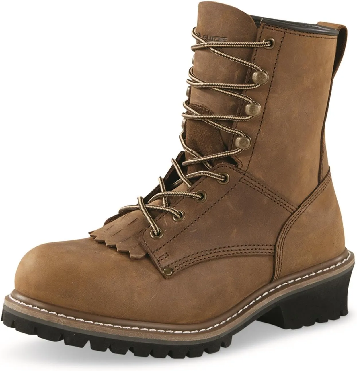 Guide Gear Men's Sawtooth 2.0 Steel Toe Logger Boots
