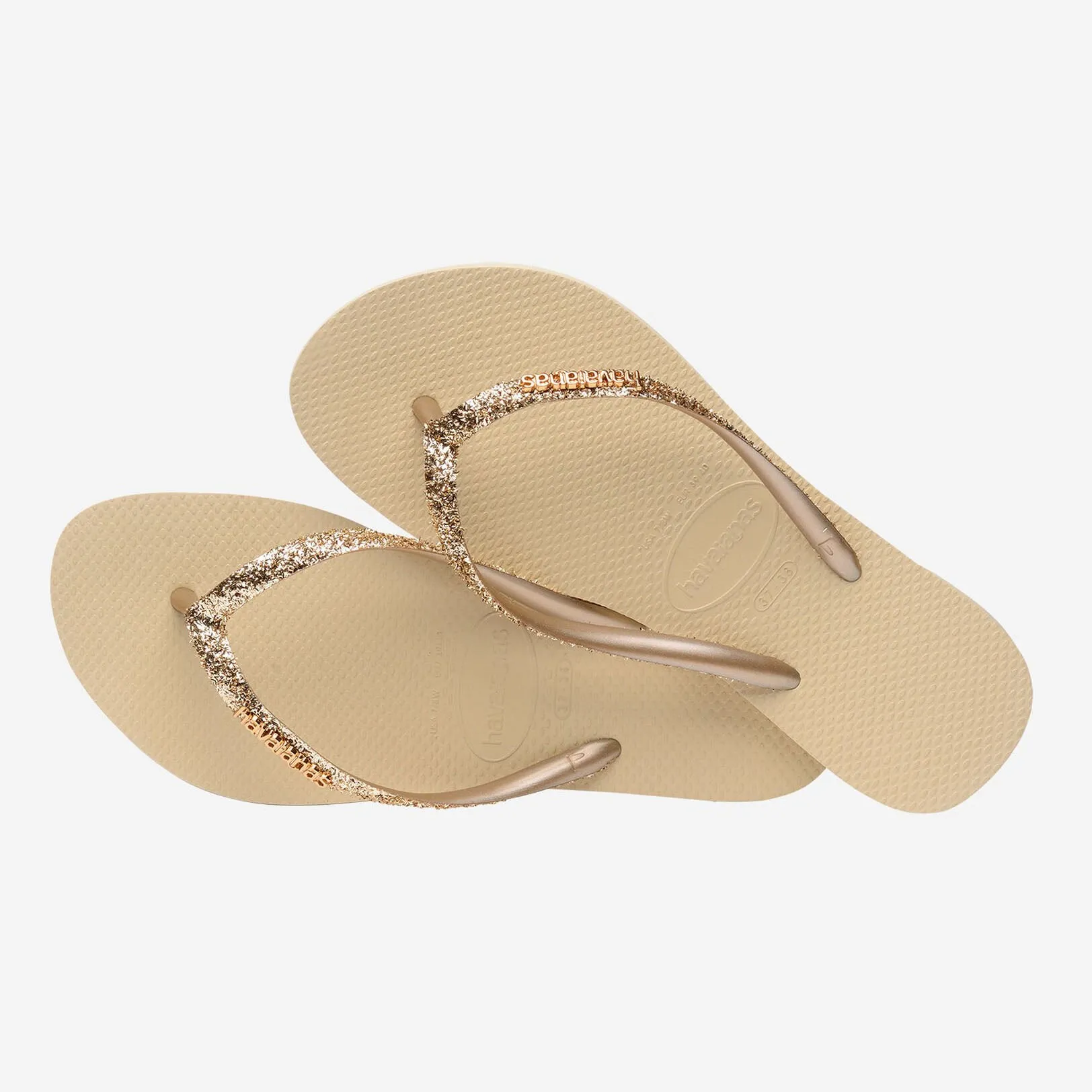 Havaianas - Slim Glitter II - Sand Grey