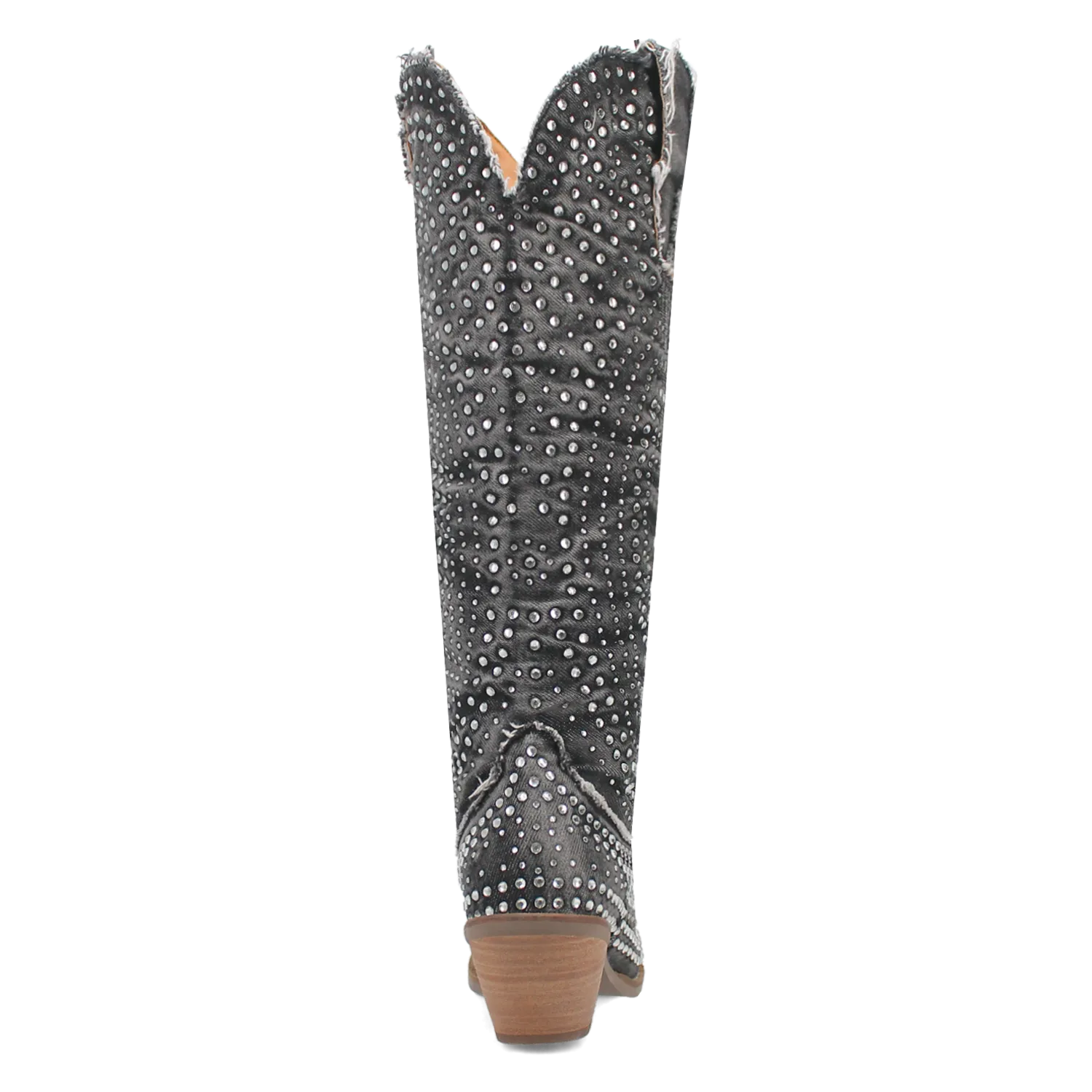 Honkytonk Honey Black Denim & Rhinestone Boot (DS)