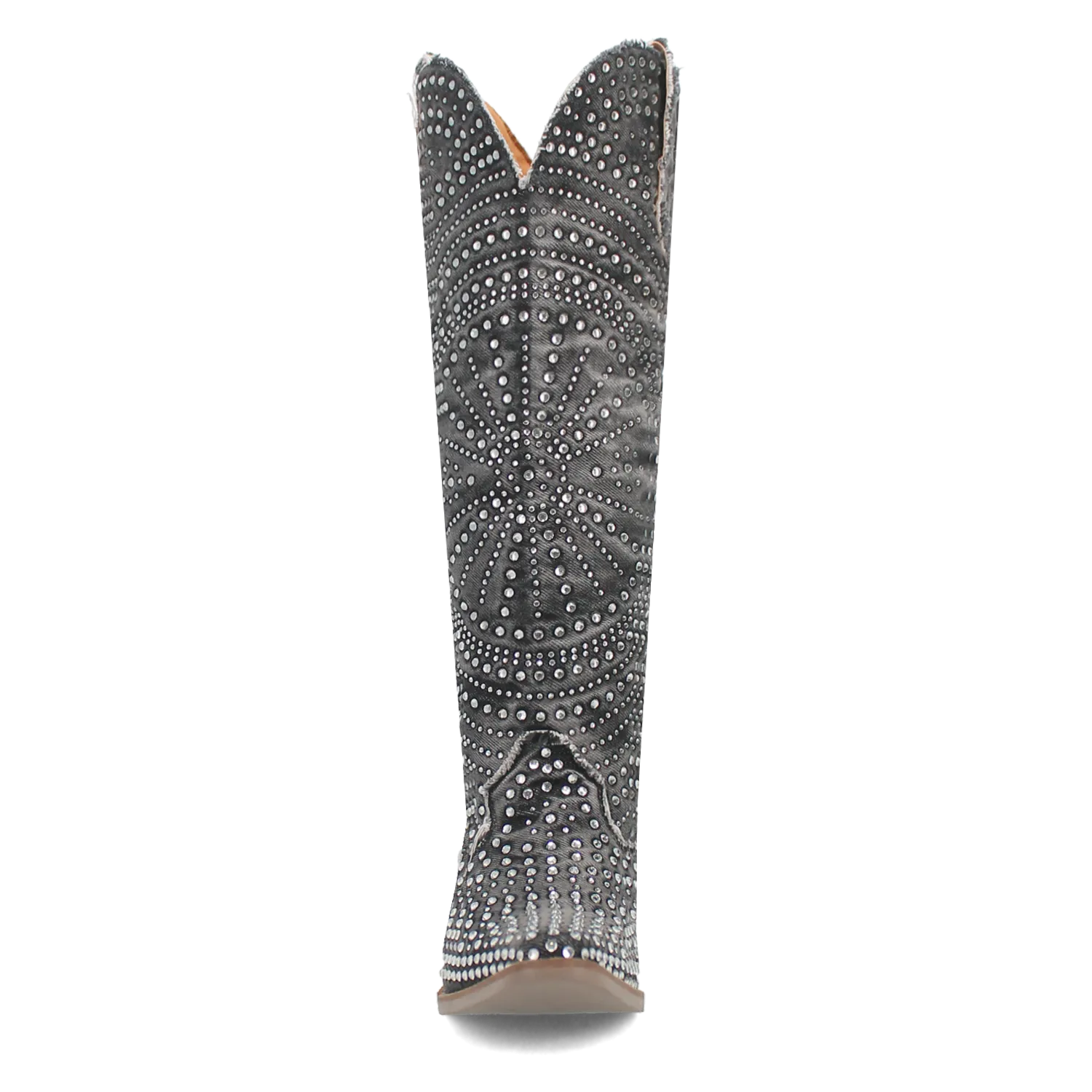 Honkytonk Honey Black Denim & Rhinestone Boot (DS)