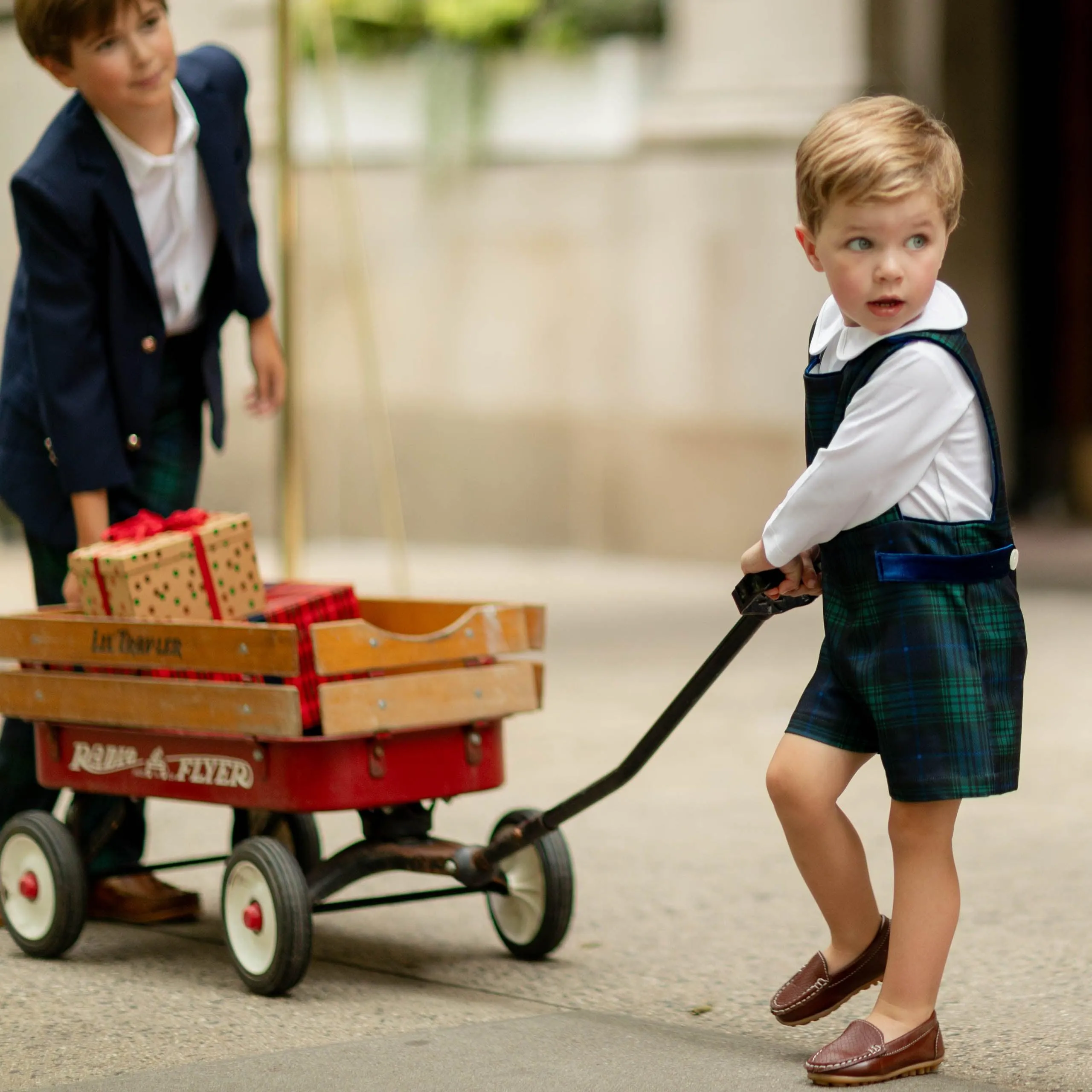 James Henry Jon Jon in Blackwatch Plaid