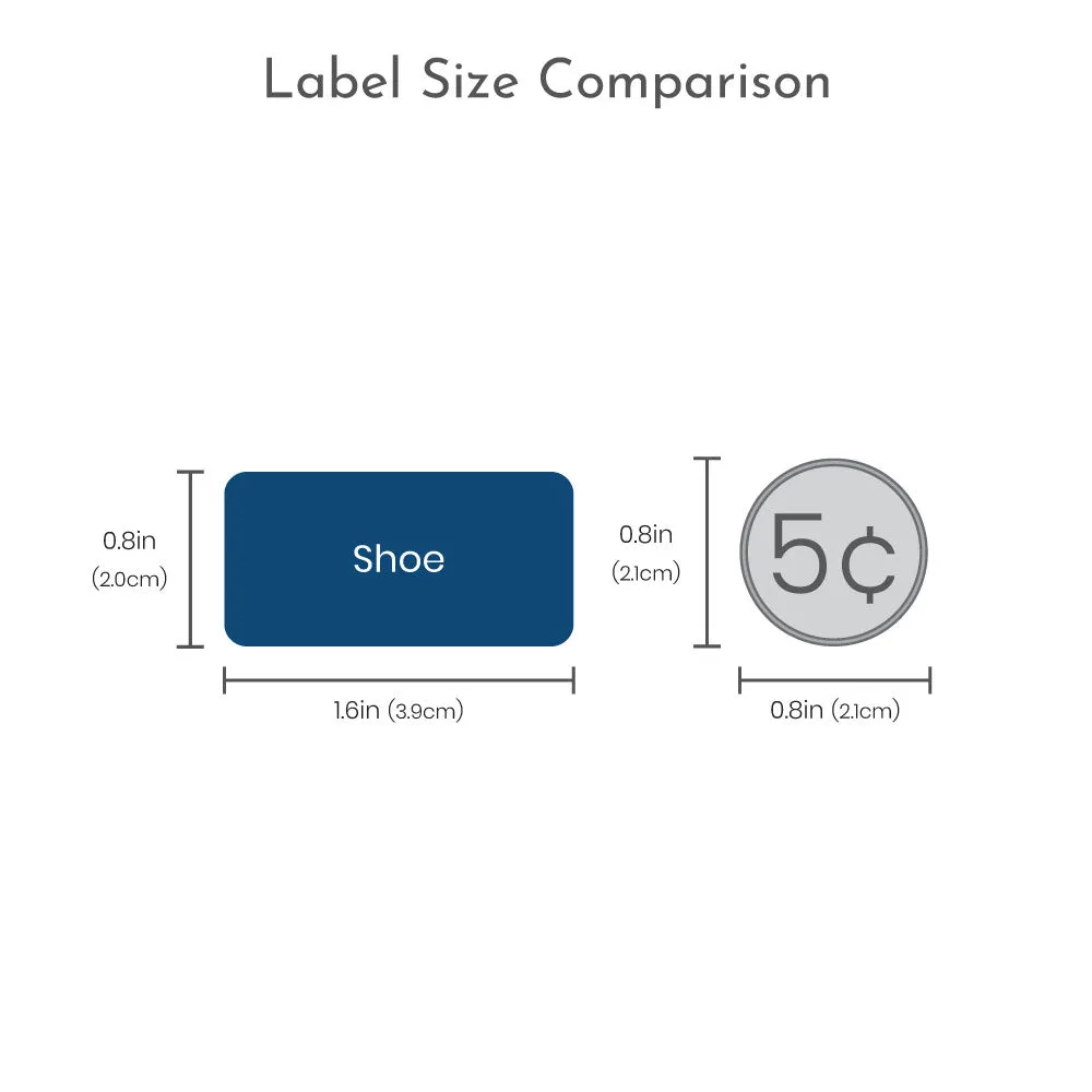 Llama Shoe Labels