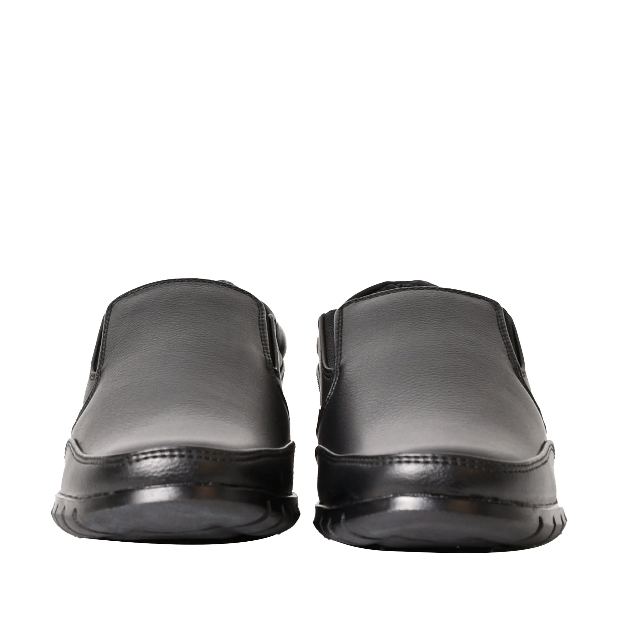 Mens Black Slip-On Formal Shoes