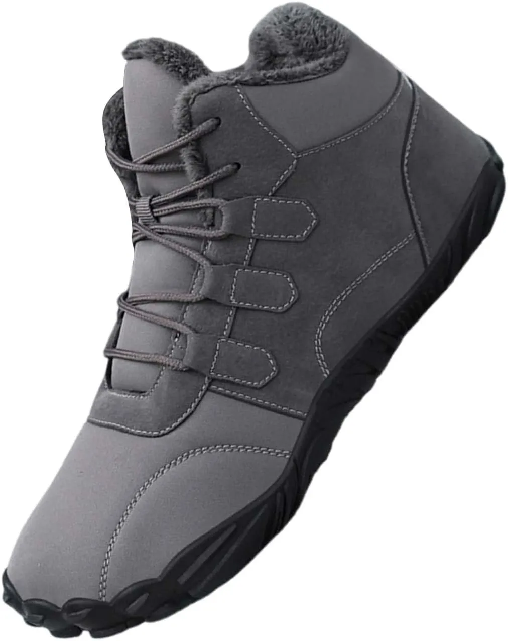 Men's Work Boots Wide Width Hiking Sneakers Shoes Warm Women Working Shoes Nonslip Winter Outdoor Botas Waterproof Non Slip Hike Grounded Footwear