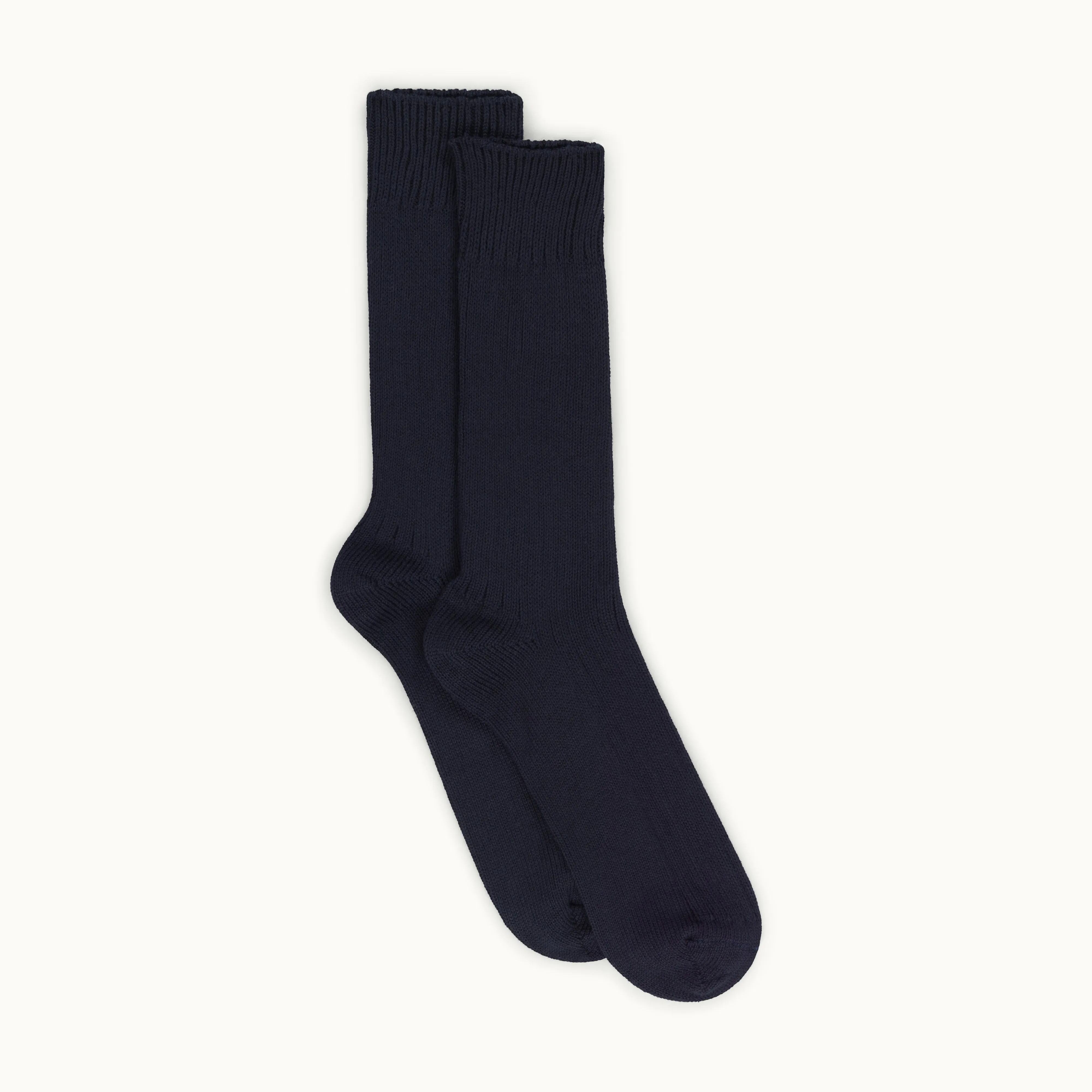 Navy Blue Cotton Sports Sock