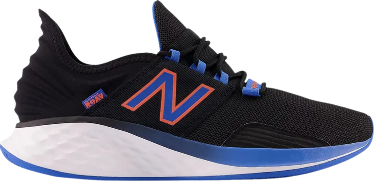New Balance Fresh Foam Roav 'Black Serene Blue Orange' Sneakers, black