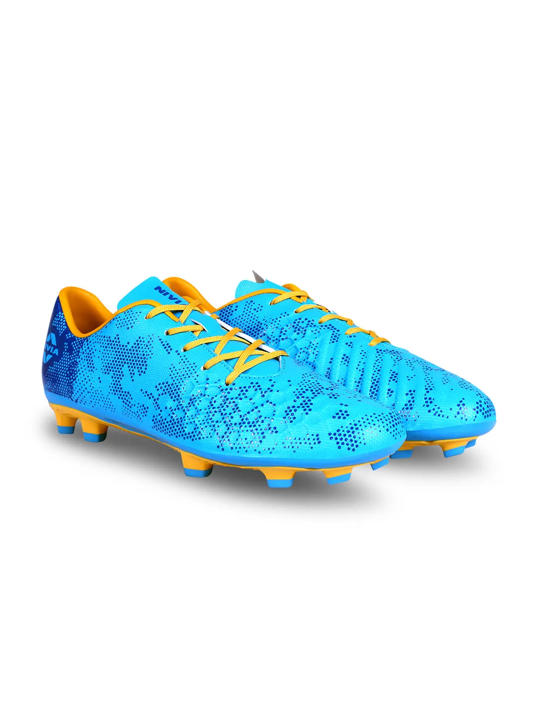 NIVIA Ditmar 3.0 Football Shoes for Men (Cyan Blue)