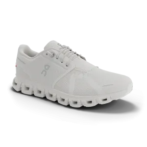 On Women's Cloud 6 Shoes - White / White