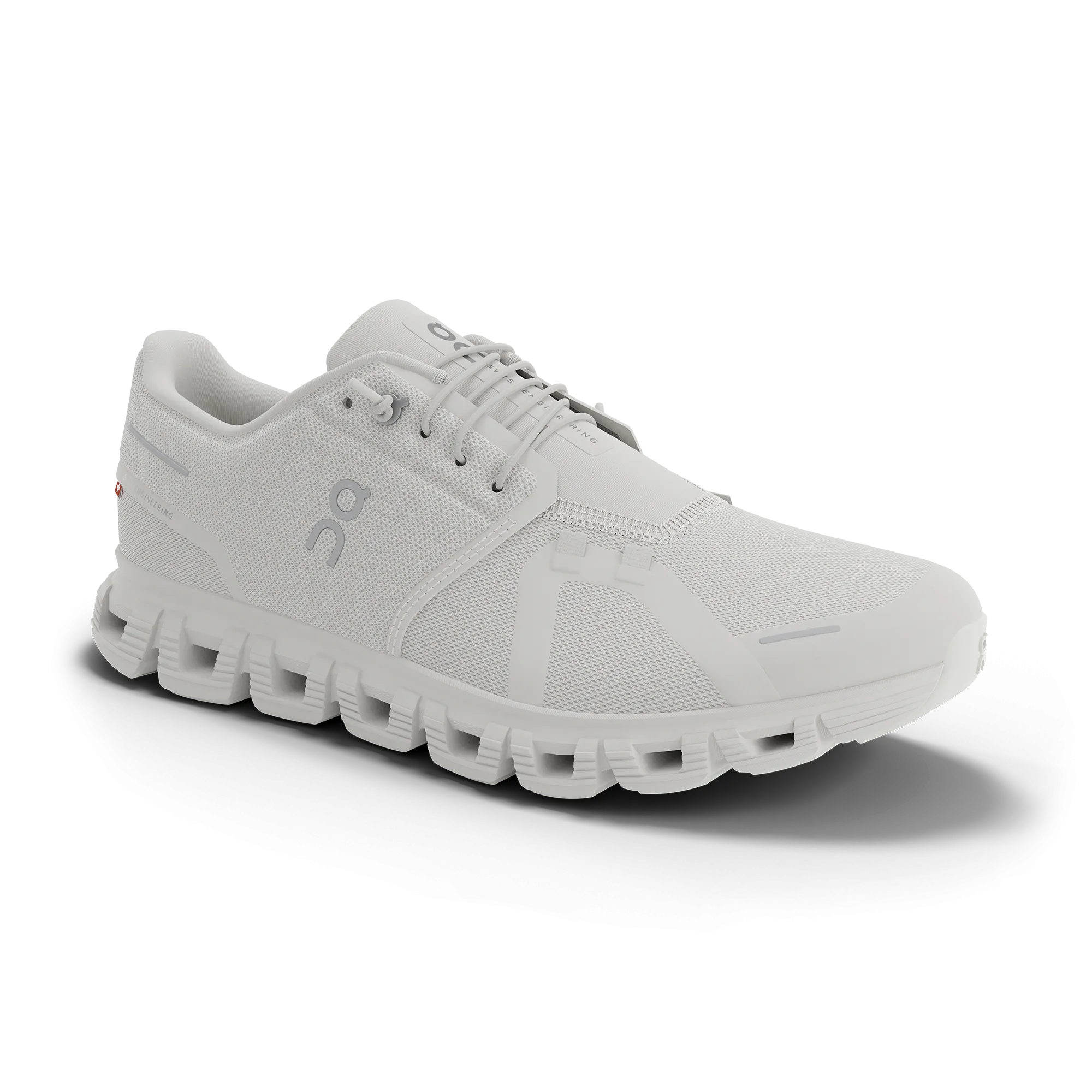 On Women's Cloud 6 Shoes - White / White