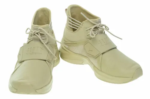 Puma Fenty Women's The Trainer Hi by Fenty Shoes Sesame Beige Size 5.5