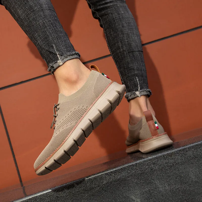 QEVV X9X No-Tie Oxford Shoes