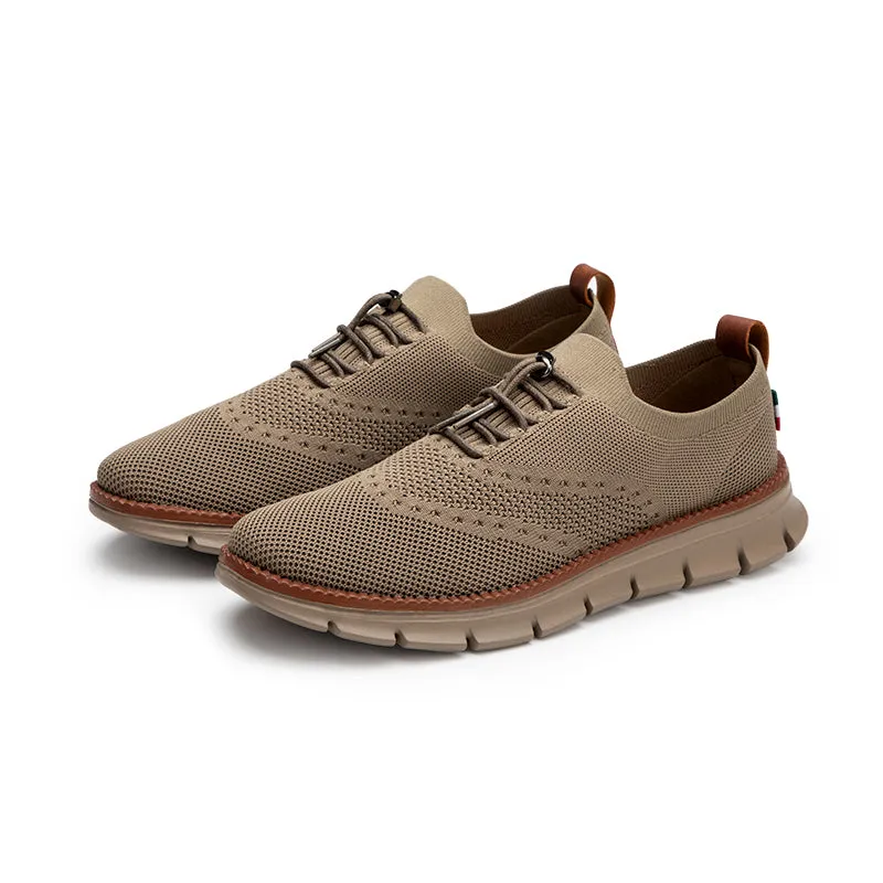 QEVV X9X No-Tie Oxford Shoes