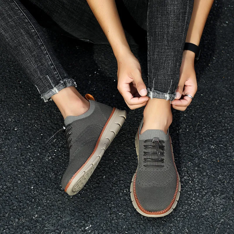 QEVV X9X No-Tie Oxford Shoes
