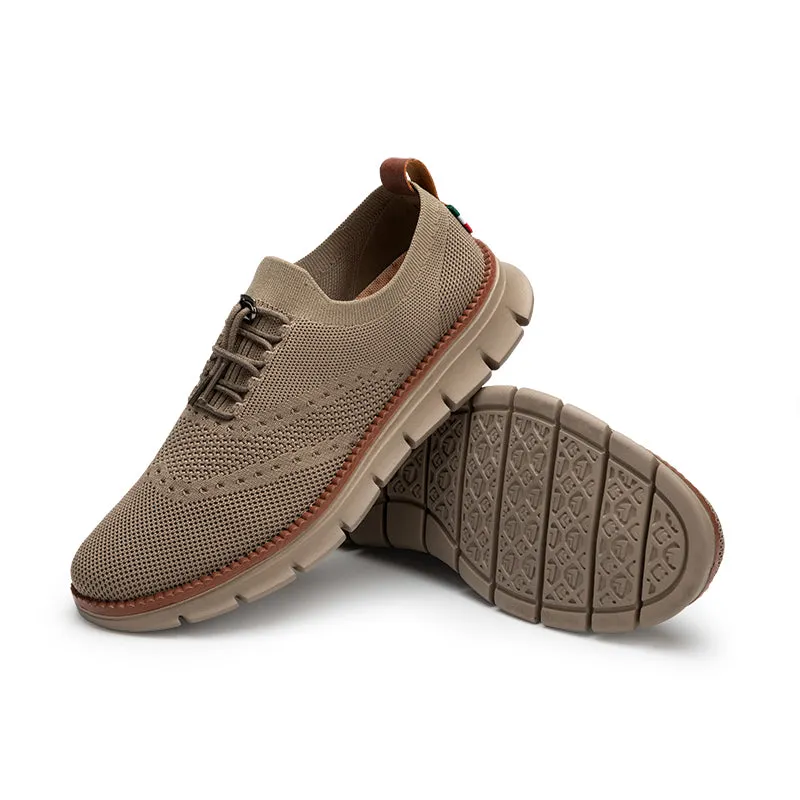 QEVV X9X No-Tie Oxford Shoes