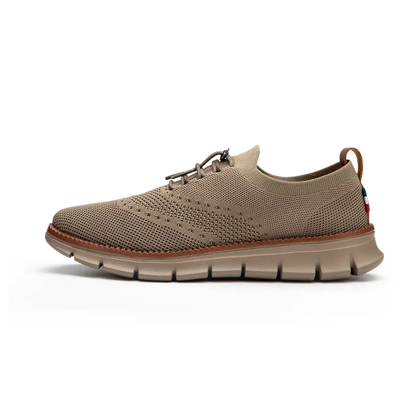 QEVV X9X No-Tie Oxford Shoes