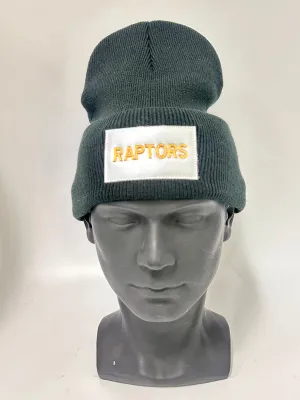 Raptors Patch Beanie