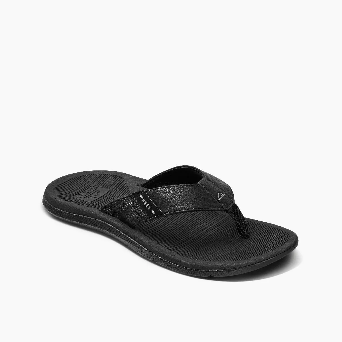 Reef Mens Santa Ana All Black