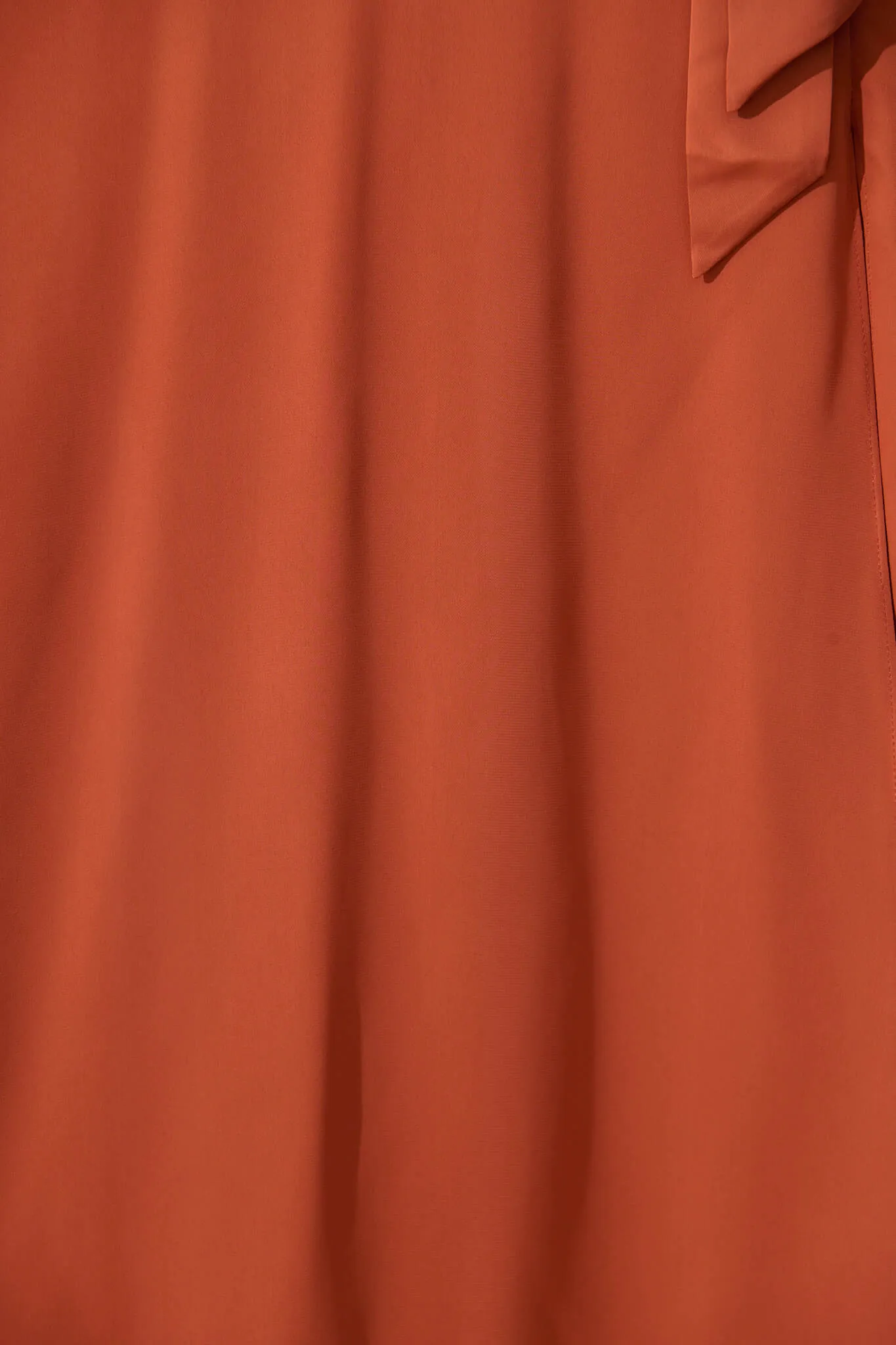 Rust Maxi Dress - Elegant & Stylish