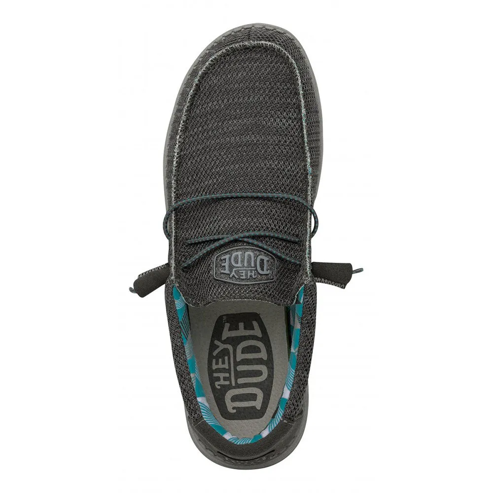 Scarpe Uomo HEY DUDE linea Wally Sox colore Charcoal