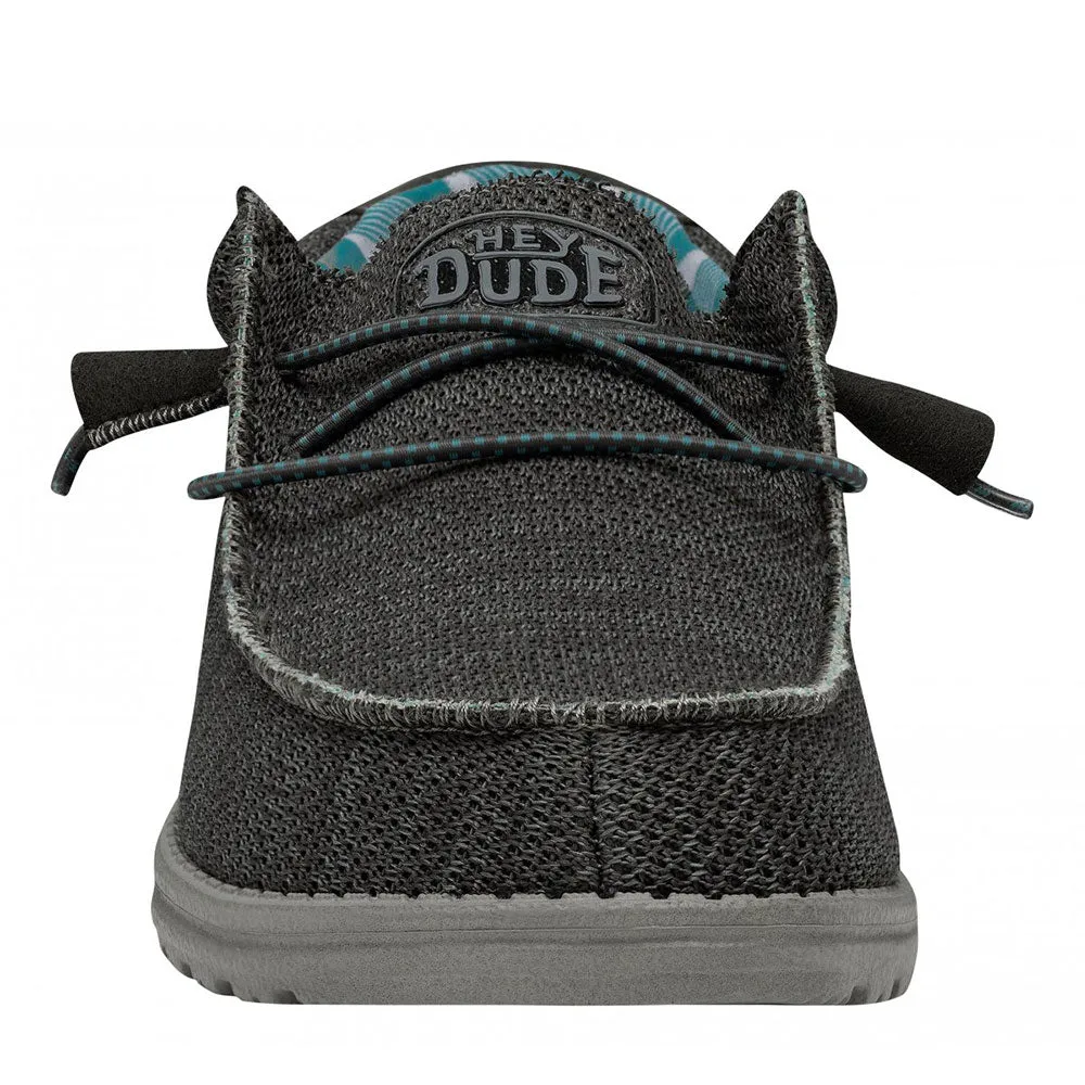 Scarpe Uomo HEY DUDE linea Wally Sox colore Charcoal