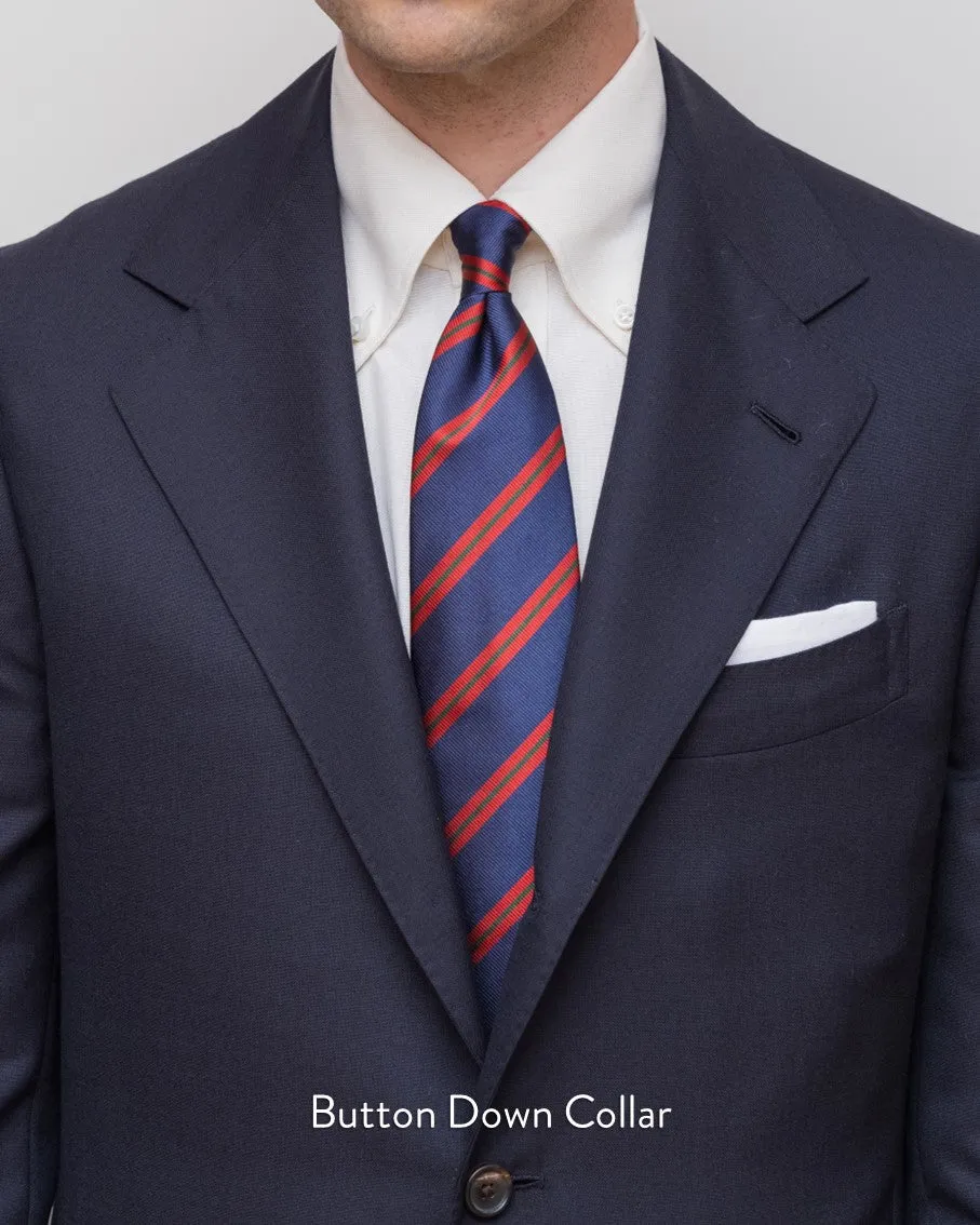 Thomas Mason White Premium Oxford Cloth
