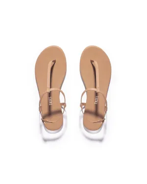 Tkees Mariana flip-flops from brazilian leather in Cocobutter