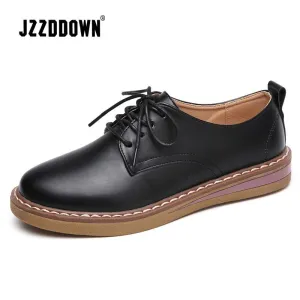 women oxford shoes warming fur women's genuine leather shoes Large Size Ladies loafers