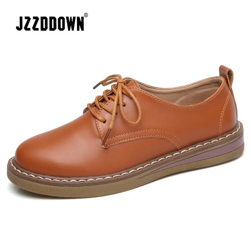 women oxford shoes warming fur women's genuine leather shoes Large Size Ladies loafers