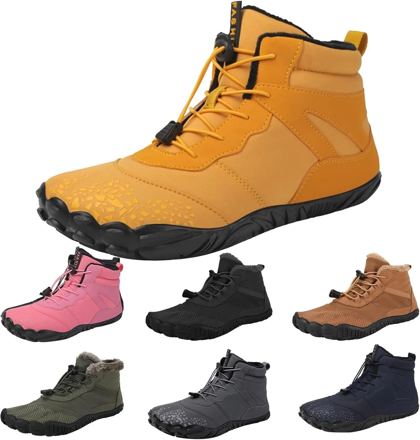 Work Boots for Men Slip On Hiking Sneakers Shoes Slip On Women's Working Shoes Slip On Waterproof Platform Botas Slip Resistant Hike Grounded Footwear
