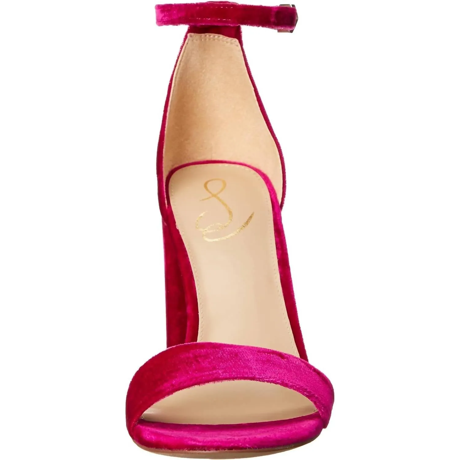 Yaro Velvet Block Heels