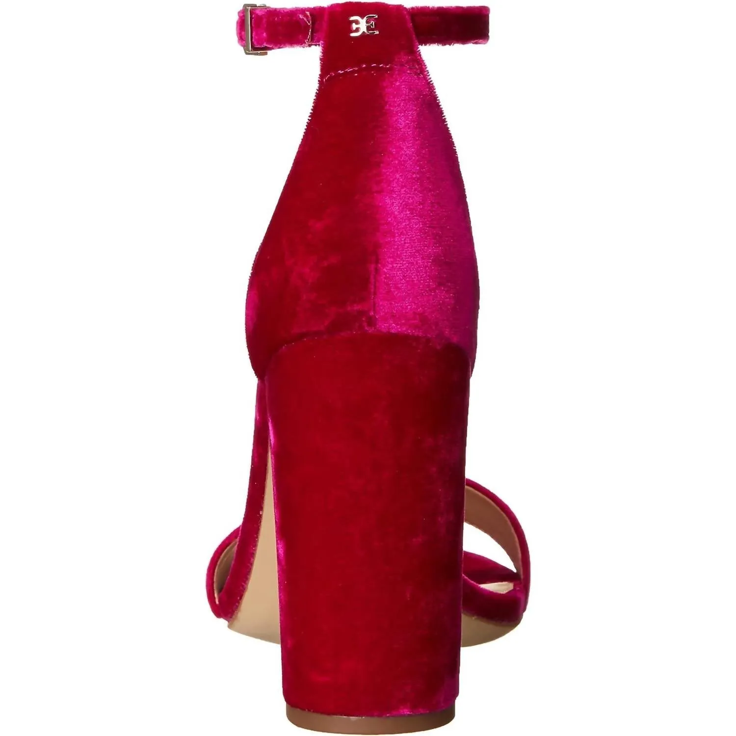 Yaro Velvet Block Heels